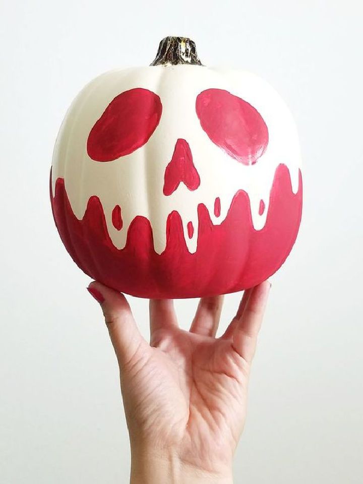 Painted Poison Apple Pumpkin