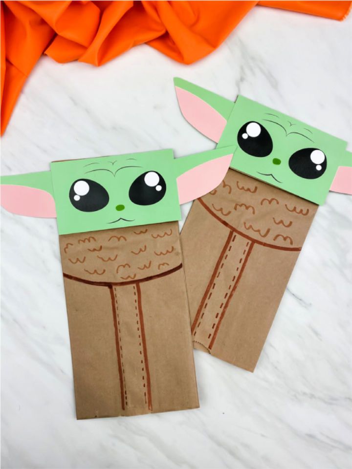 Paper Bag Baby Yoda