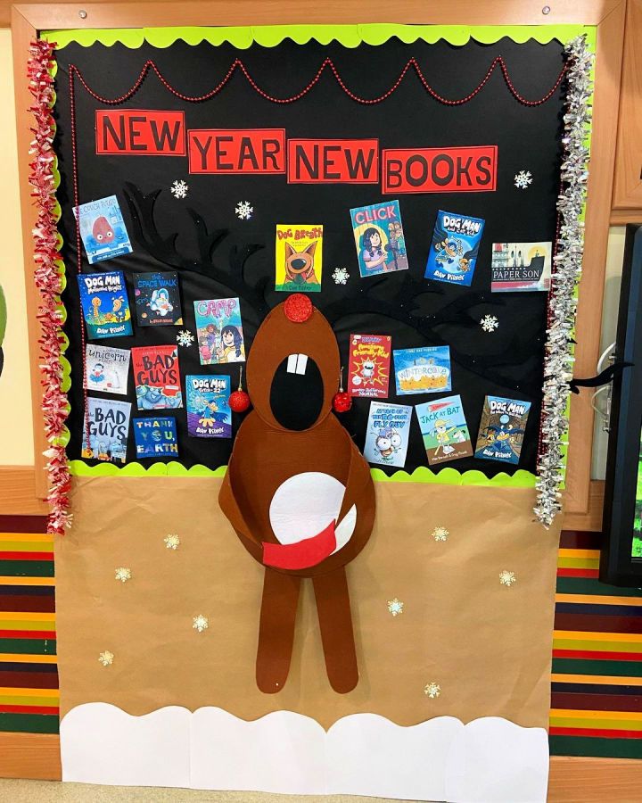 Positive New Year Bulletin Board