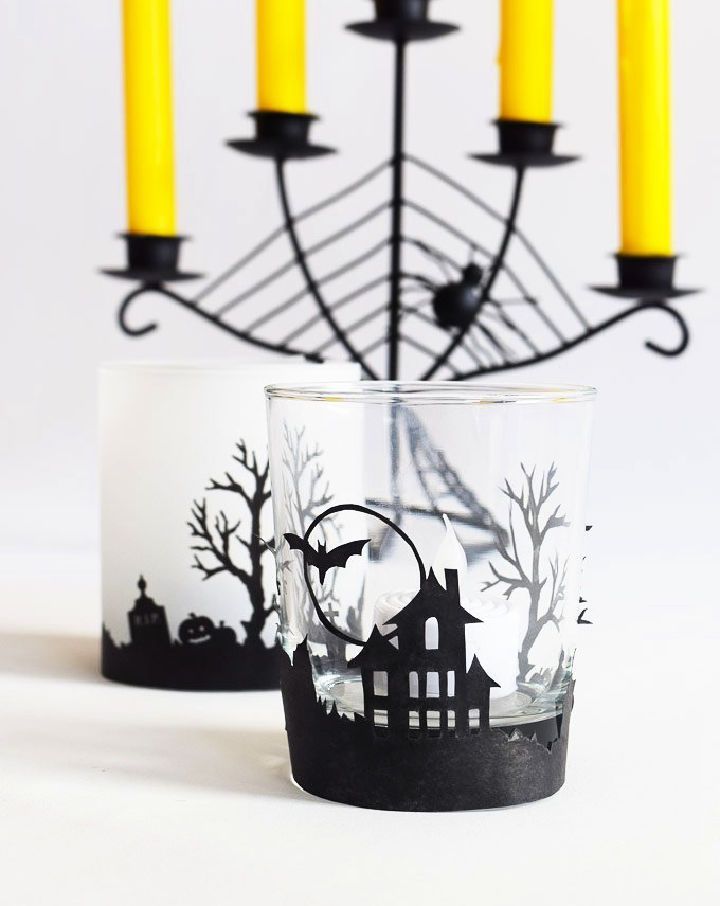 Printable Halloween Votive Candle