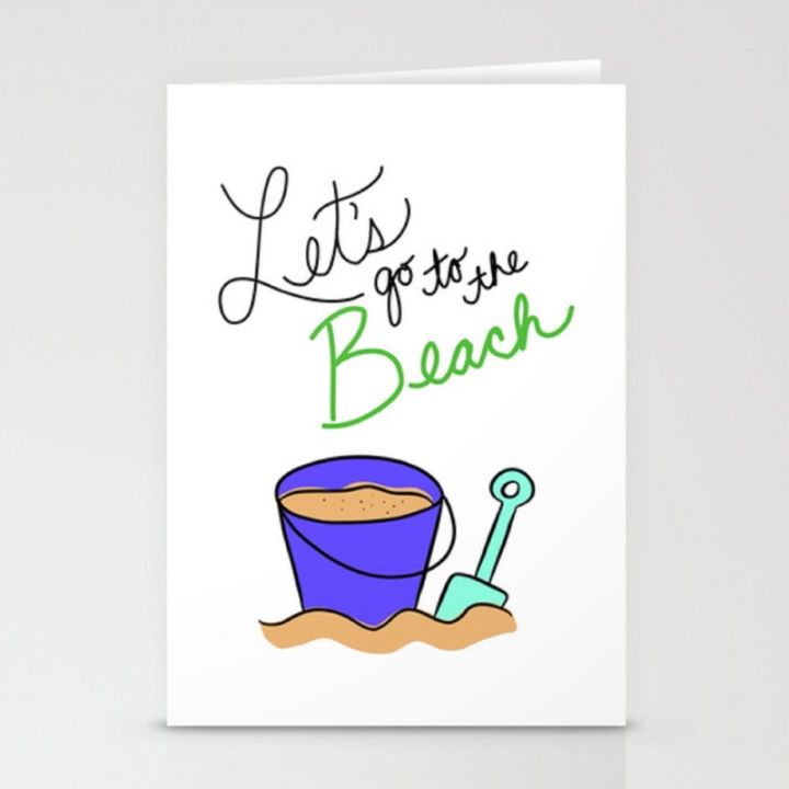 Printable Summer Greeting Card