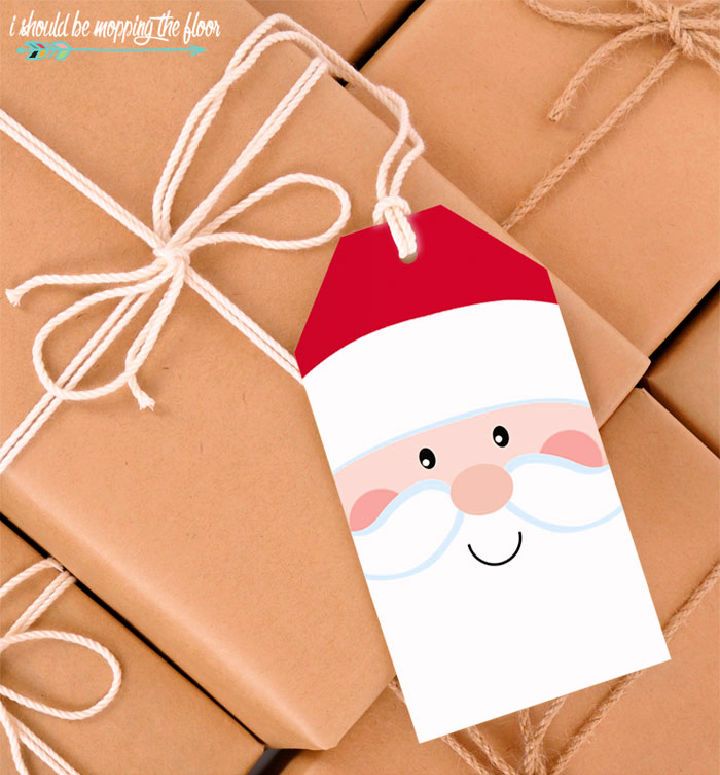 Printable To and From Santa Gift Tags