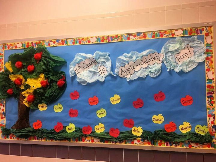 September Bulletin Board For 1st Grade