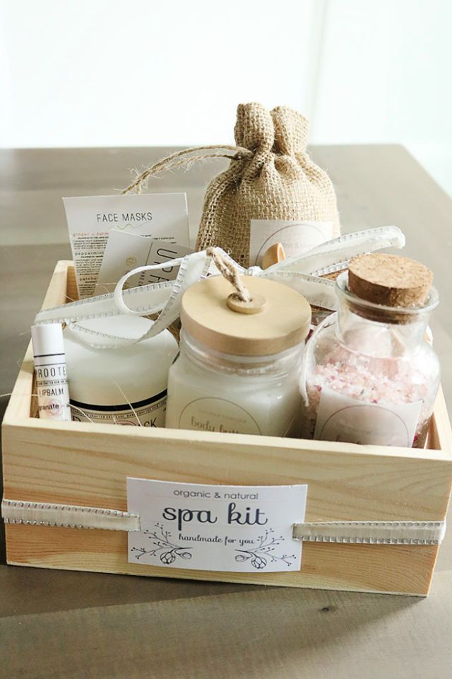 DIY Spa Gift Basket (Printable & Filler Ideas) - Life as Mom