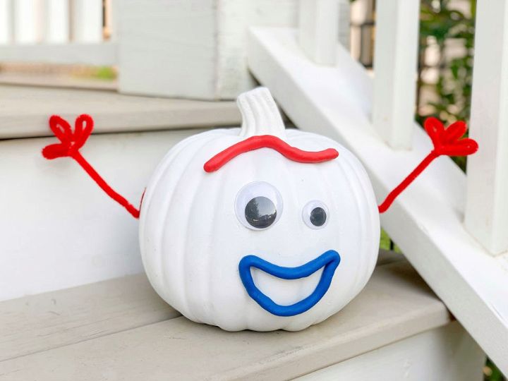 Toy Story 4 Forky Pumpkin