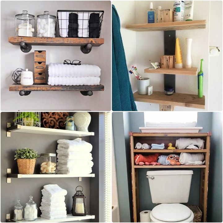 20 Bathroom Shelving Ideas to Eliminate Clutter