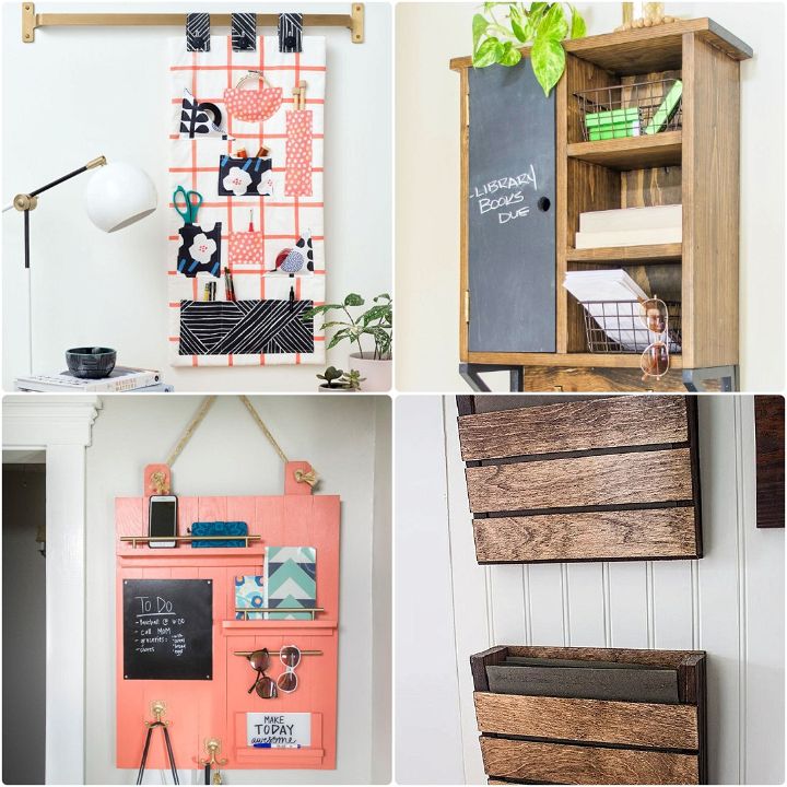 diy wall organizer ideas and systems