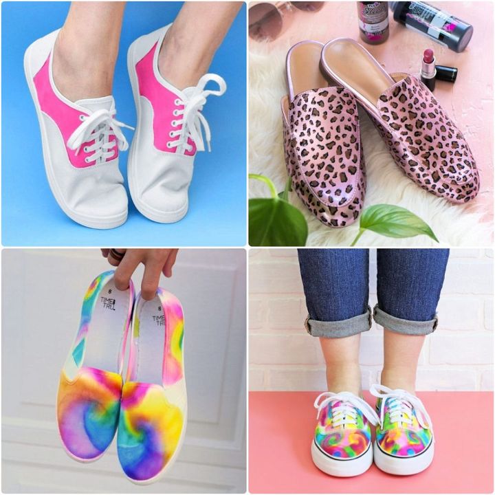 Easy painted hot sale shoes