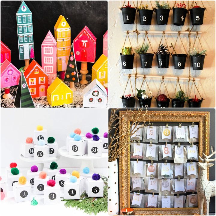 homemade diy advent calendar ideas