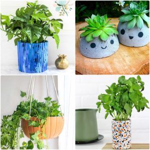 homemade diy planters you can make from recycled materials
