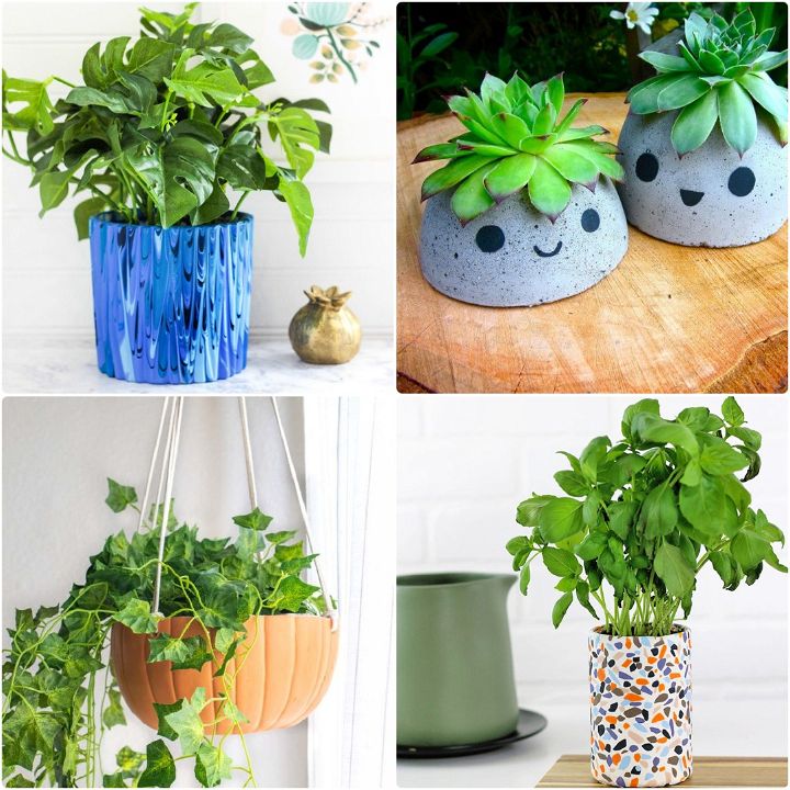 Recycled Towel Plant Pots : diy plant pot