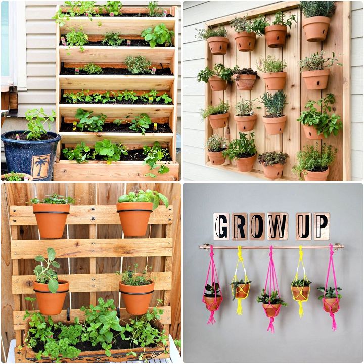 20 DIY Herb Garden Ideas to Grow in Your Home
