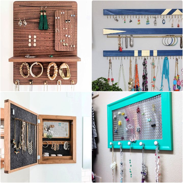 25 DIY Jewelry Holder and Organizer Ideas