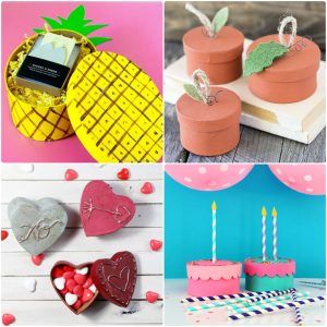 25 Easy DIY Paper Mache Gift Boxes