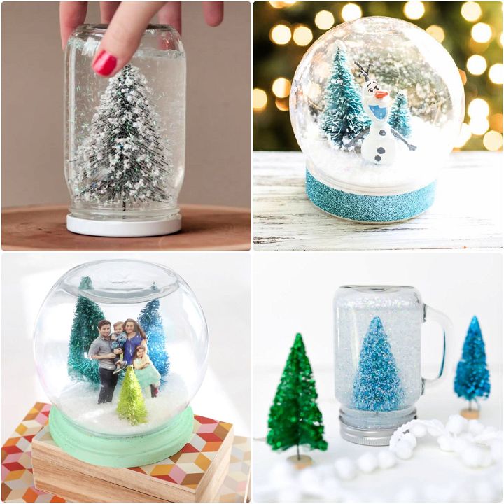 15 DIY Snow Globes - How to Make Homemade Snow Globes