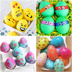 25 Fun and Easy Egg Painting Ideas - How to Paint an Egg
