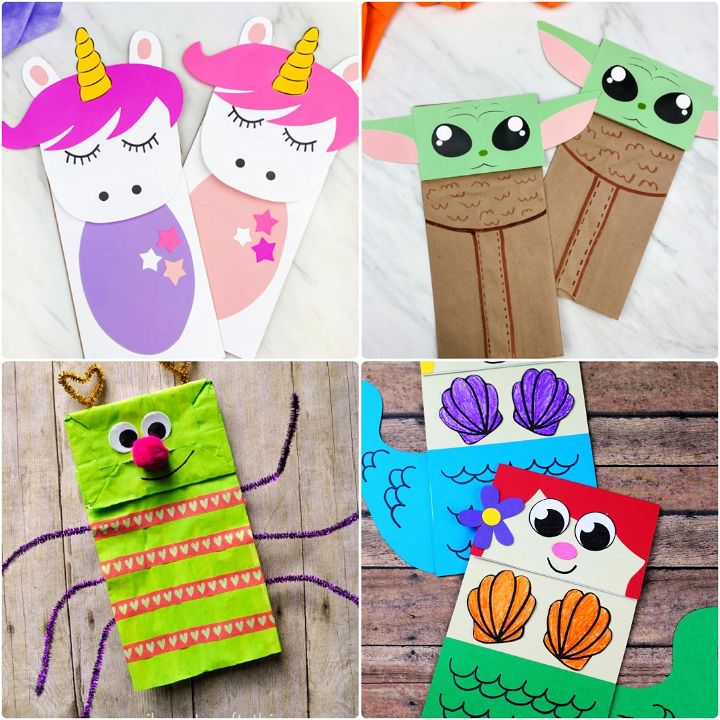 30 Paper Bag Crafts - Crafts with Brown Paper Bags for Kids