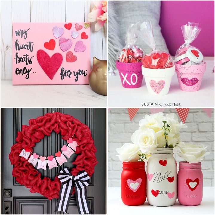 Will You Be My Valentine, DIY Craft Art, Unfinished Craft