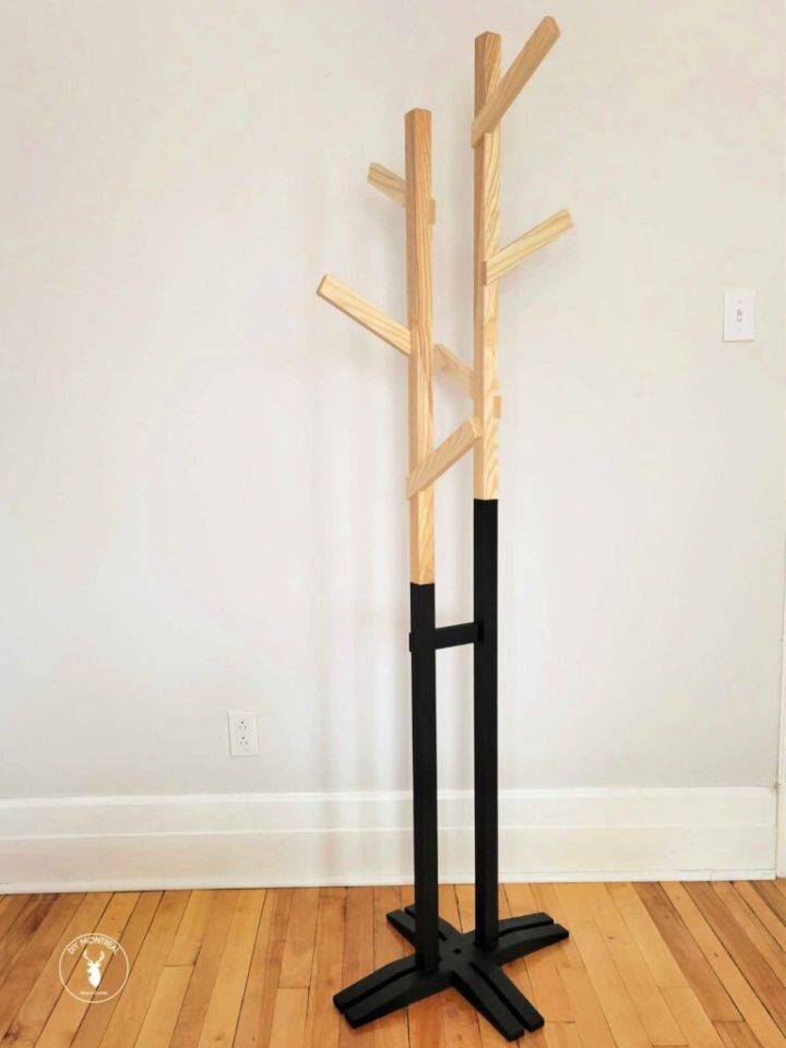 Modern Free Standing Coat Rack